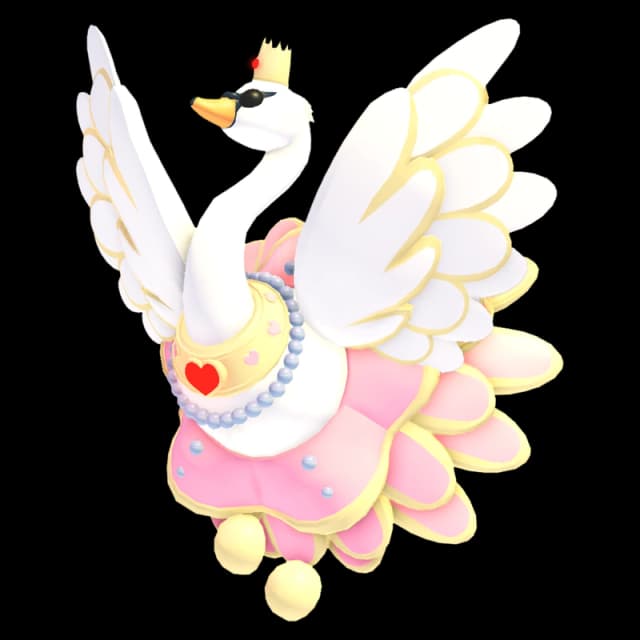 Reborn Neon Fly Ride Ballet Swan